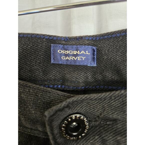 Sean John Mens Y2k 38x32 Black Original Garvey Dark Wash Denim Jeans Loose Baggy - Picture 3 of 11